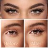 Manga Lash Clusters Fairy Cat Eye Lash Clusters Fox Eye Eyelashes Clusters Wispy C Curl Cluster Eyelash Extensions Anime DIY Individual Lashes Natural Look by Geeneiya, Left and Right