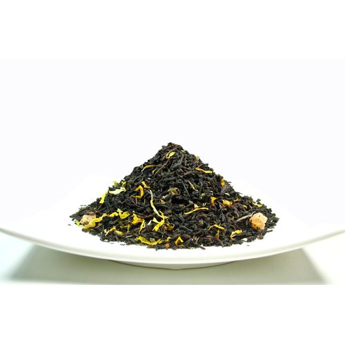 Peach Apricot Iced Tea, Ceylon Black Loose Leaf Tea blended with the essence of Apricot and Peach – 8 Oz Bag