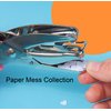Star Shape Single Paper Hole Punch, 1 Pack 6.3 Inch Length 1/4 Inch of Diameter of Hole Handheld Puncher with Pink Soft Thick Leather Cover(Star 1/4 inch)