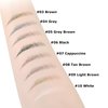 6pcs Waterproof Pre-Draw Mapping Pencils Peel off Eyebrow Pencil Hard Permanent Makeup Eyebrow Pencil (#07 Cappuccino)