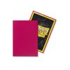Dragon Shield Bundle: 2 Packs of 60 Count Japanese Size Mini Matte Card Sleeves - Matte Magenta