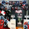 𝓥𝓮𝓷𝓸𝓶 3 Party Decorations,𝓥𝓮𝓷𝓸𝓶 3 Birthday Party Supplies Includes Banner - Cake Topper - 12 Cupcake Toppers - 18 Balloons