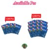 1000 Pcs Rubber Bands Hair Band Soft Elastic Hair Accessories Braids Mini Hair Ties Stretchy Hair Ties No Damage Rubber Bands for Hair Made in Vietnam (Blue - 4 Pack of 250 Pcs)