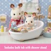 Calico Critters Country Bathroom Set - Toy Dollhouse Furniture and Accessories Set for Ages 3+