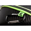 Exalt Paintball Lens Case - Univeral Paintball Spare Lense Protective Case - Carbon Case Series (Black Carbon/Lime Microfiber, V3)