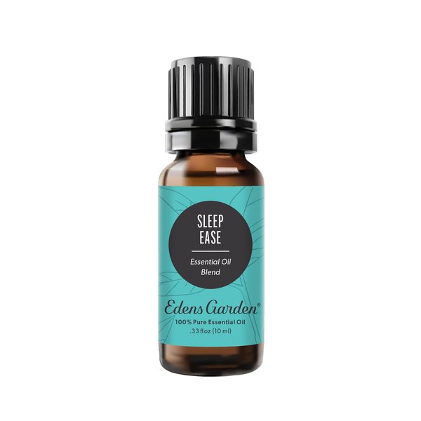 Edens Garden Sleep Ease Essential Oil Synergy Blend, 100% Pure Therapeutic Grade (Undiluted Natural/Homeopathic Aromatherapy Scented Essential Oil Blends) 10 ml