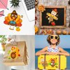 Thanksgiving Stickers for Kids 40 Sheets Make a Turkey Face Stickers Thanksgiving Party Games Favors Supplies Turkey Games Crafts Stickers Autumn Fall Stickers Thanksgiving Decorations Teacher Reward