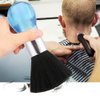 Barber Brush Neck Duster,1969/5000 Professional Hairdressing & Salon Neck Face Duster Brush Hair Cleaning Sweep Hair Brush Comfortable Handle Hairdressing Styling Tool(blue)
