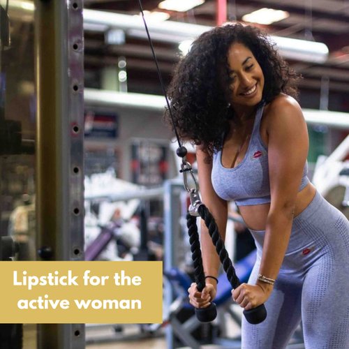 HOT GRL Lip Gloss - Vitamin E, Paraben-free, Long Lasting Lip Gloss, Waterproof (Pink Passion)