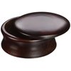 Kingsley Shave Soap Bowl with Lid Dark Wood