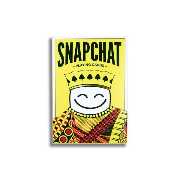 Official Snapchat Playing Cards by Snap