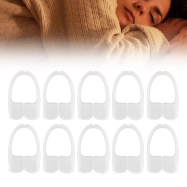 10pcs Dental Teeth Grinding Guards, Dental Night Guard Rubber, Mouth Guard, Mouth Protection Clenching Guard for Grinding Teeth Grind No More Night Guard