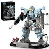 HIGH GODO Ice Mech Building Model Toy for Kids,Cool Joint Movable Mech Display Set with Exclusive Display Stand, Birthday Gifts for Boys 8-12（428PCS）