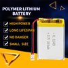 AKZYTUE 3.7V 1000mAh 523450 Lipo Battery Rechargeable Lithium Polymer ion Battery Pack with JST Connector…
