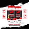 Ember Ghee Pills for Men, Official EmberGhee Premium Formula for Peak Performance, Lasting Energy and Super Stamina, Ember Ghee Male With All-Natural Ingredients, Easy-To-Take (60 Capsules)