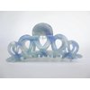 Generic Mixed blues and white marbled hair claw clip medium fine hair