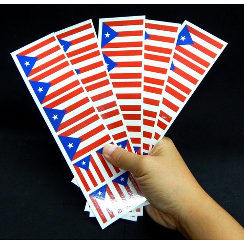 40 Puerto Rico Flag Tattoos, Parade & Party Favors