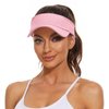 Pink Visor Sun Hat Sun Visors UV Protection Pink Accessories for Women Summer Beach Hat Pink Gift Hat Pink Hat