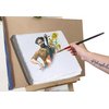 50 Pack Cotton Watercolor Paper with Deckle Edge 200 GSM Rough Textured Watercolor Paper for Writing (Off White, 9 x 12)