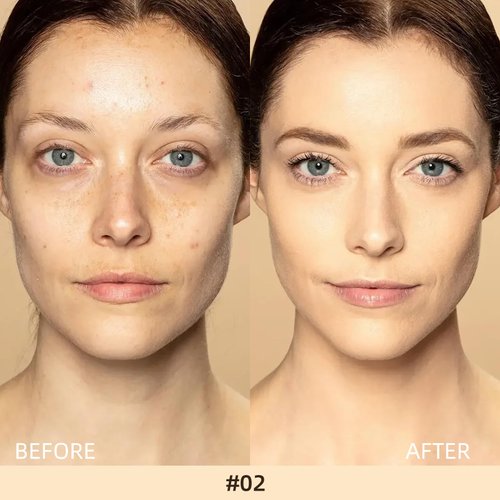 BEFIVECOK Liquid Concealer Makeup, Cream, #05 Natural, 100% Cruelty-Free, Full Coverage, Hydrating, Long-Lasting, Waterproof