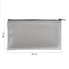 Gray Expanded Vinyl Reusable Deposit Bag - 11W x 6H