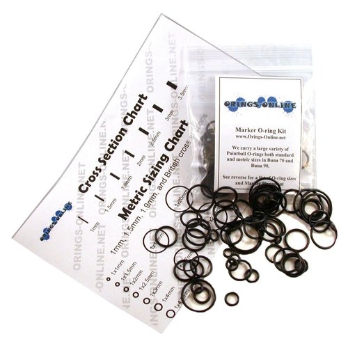 Spyder MR1 Paintball Marker O-Ring Kit - 2 Rebuilds