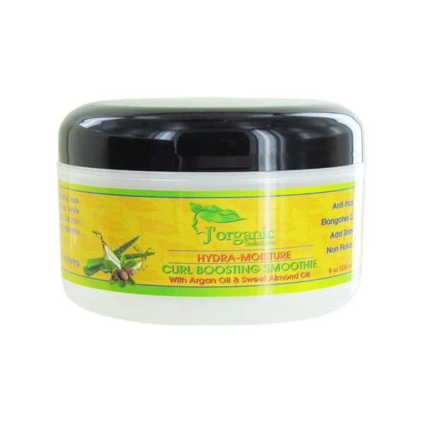 J'Organic Solutions Curl Boosting Smoothie Natural Gel (with argan oil & sweet almond oil)