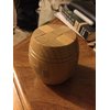 Ahyuan Handmade Powder Barrel Wooden Puzzles for Adults an Interlocking 3D Brain Teaser Puzzles for Adults Hidden Passage Works on a Classic Mechanical Puzzle Concept (Natural)