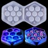 Juome Dice Box Resin Molds Silicone, DND Dice Holder Silicone Molds with Lid for Epoxy Resin Casting for DIY Dices Storage Case Making, Dice Lovers Gift