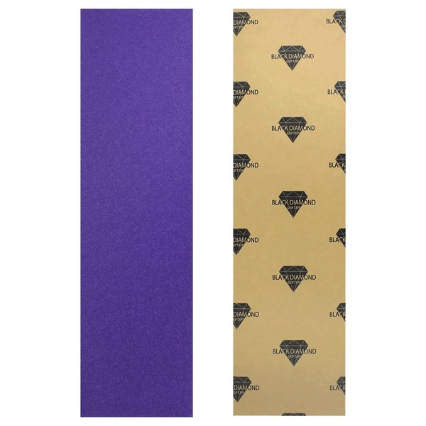 Black Diamond Longboard Skateboard Grip Tape Sheet 10" x 48" Purple