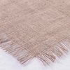 Madhu International Jute Table Runner Burlap Lace 13X60, Reversible Handwoven Rug for Dining, Kitchen, Wedding, and Living Room Décor, Sustainable and Eco-Friendly Farmhouse Style
