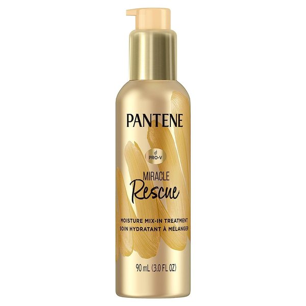Pantene Miracle Rescue Moisture Mix-In, Damaged Hair Repair Conditioner Add-In, 3 fl oz.