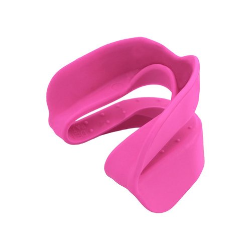 Kid's Comfort PRO Youth Double Sports Mouth Guard Works with or Without Braces (Pink)