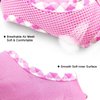 SuperBuddy Upgraded Soft Mesh Dog Harness, Super Breathable Lightweight Pet Harnesses for Puppy Dogs Outdoor Walking, Pink Dog Harness -Small