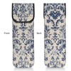 Generic Ohuysud Floral Curling Iron Travel Case Flat Iron Travel Case for Hair Tools Curling Iron Organizer Bag Heat Resistant Curling Iron Straightener Storage Bag