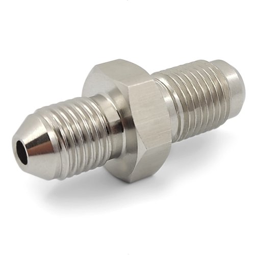 M10x1.0 to 3AN Fitting - Male Adapter For Brake Clutch Fuel and Oil (M10-AN3)