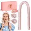 LuxCurls Heatless Hair Curler Set - Heatless Curling Rod with Scrunchies & Claw Clip - Silk Heatless Curls Headband, Easy to Use No Heat Curling Headband, Comfortable Hair Curlers to Sleep In