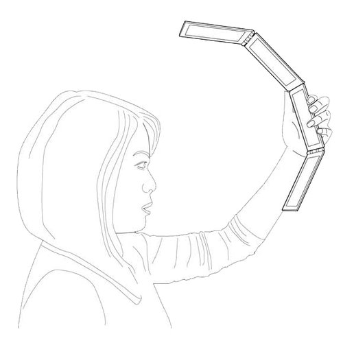 Caboki Handheld Panoramic Makeup Mirror. 3 Way Mirror Hair and Makeup, Back of Head
