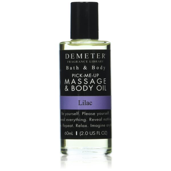 Demeter Massage and Body Oil for Unisex, Lilac, 2 Ounce