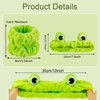 Tihebax 6pcs Skincare Headband Frog Headband for Washing Face Makeup Headband & Wristbands Set Face Wash Headband and Wristbands Cute Spa Headband for Skincare Women Girls Boys Headband Green Frog
