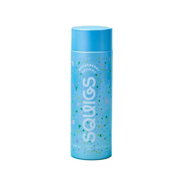 Squigs Gooseberry Delight Hair Oil - Ayurvedic Amla Hair Oil + Castor Oil + Coconut Oil for Hair Growth - Anti Frizz Overnight Deep Scalp Treatment for Hydration Shine & Repairing Dry Damaged Hair
