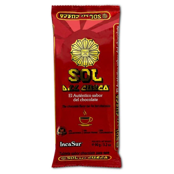 Sol Del Cusco Chocolate, 3.2 Ounce