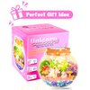 Unicorn Gifts for Girls - Light up Unicorn Terrarium Kit for Kids - DIY Unicorn Arts & Crafts Toy - Birthday Gifts for Kids Age 5 6 7 8-12 Year Old Girl Gift