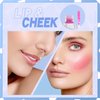 LOKFAR Color Changing Clear Liquid Blush for Cheeks and Lips, Moisturizing Multi-use Rouge Blush Gel, Magic Tinted Balm Waterproof Transparent Cream Liquid Blush, Glossy Shiny Finish Korean Blush Makeup - 5ml