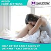 UTI Urine Test Strips. Urinary Tract Infection Strip. Simple, Fast and Accurate Results. Urinalysis Home Testing Stick Kit for Nitrite and Leukocytes.