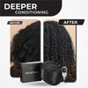 Hair Steamer For Natural Hair Home Use w/10-level Heats Up Quickly, Heat Cap For Deep Conditioning - Thermal Heat Cap For Black Hair, Great For Deep Conditioner (Black)