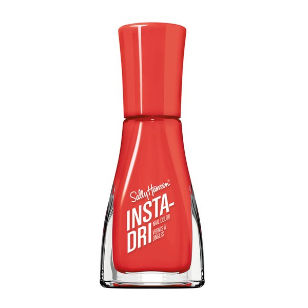 Sally Hansen Insta-Dri Nail Polish Lacquer, Hail Cherry, 0.31 fl oz