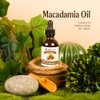 Well's Oil 100% Pure Macadamia Oil - Moisturizing, Soothing & Strengthening | Fatty Acids | All Natural | For Skin and Hair Care (2 Fl Oz / 60 ml)