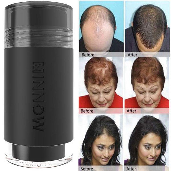 MINNOW Hair Building Fibers,Keratin Hair Fibers Hair Loss Concealer For Thinning Hair Powder Volumizing Based,16grams/0.56oz (LIGHT BROWN)