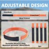 Bike Rack Straps 4 Pcs Reusable Bike Wheel Strap Adjustable Bike Wheel Stabilizer Strap with Upgraded Gel Grip & Stonger Metal Buckle